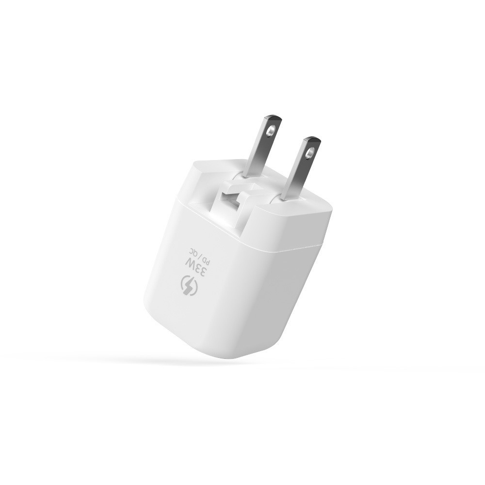 Adam Elements OMNIA P3 USB-C Compact Wall Charger 33W - US - White