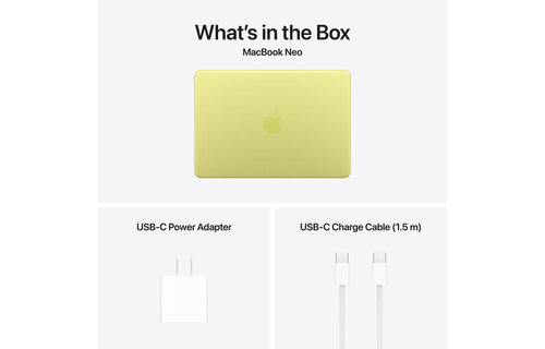 Apple MacBook Neo | 13" | A18 Pro | 8GB | 256GB | No TouchID | macOS | Citrus