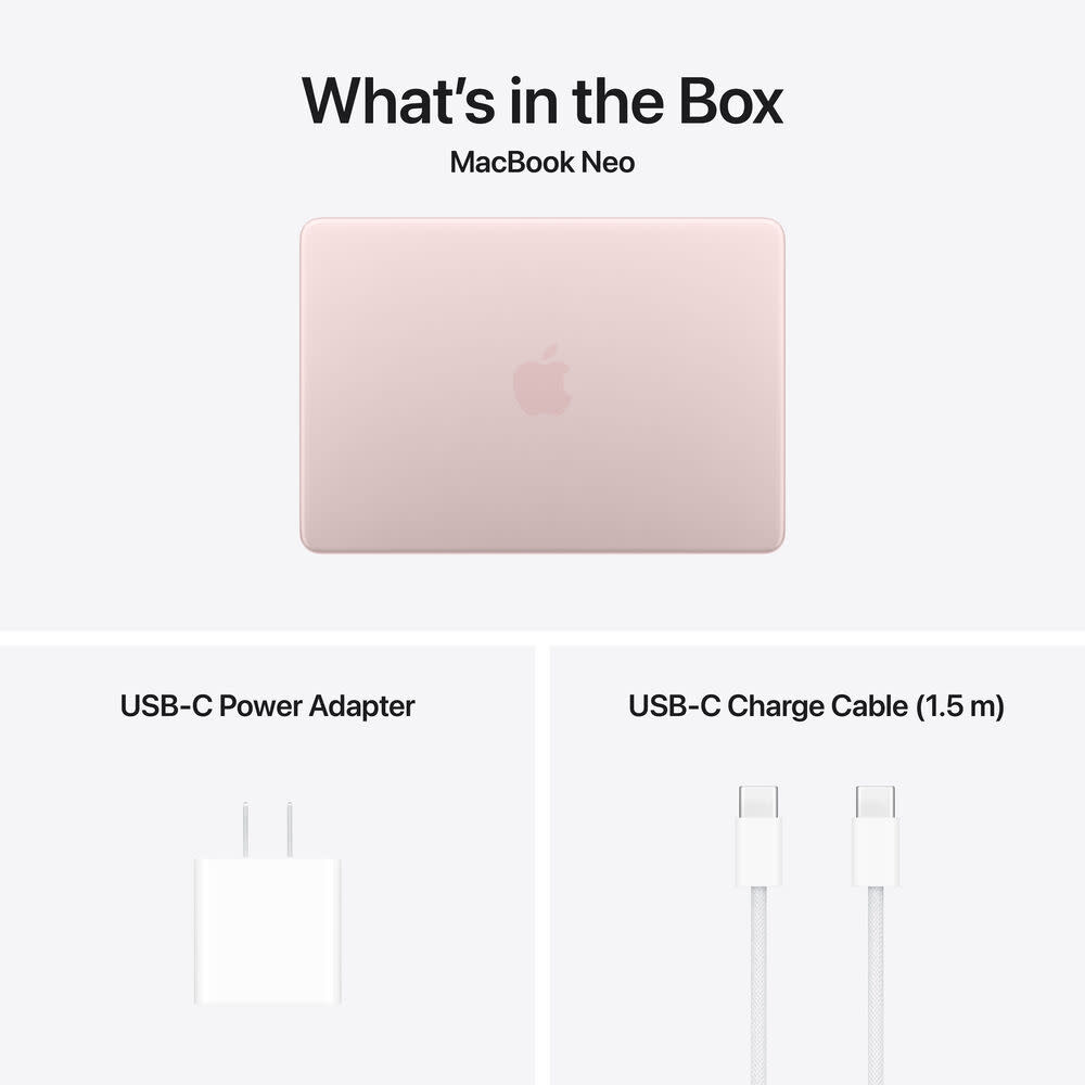 Apple MacBook Neo | 13" | A18 Pro | 8GB | 256GB | No TouchID | macOS | Blush