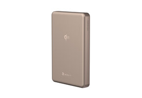 Adam Elements VIONTA Q10 Qi2 Ultra Slim 10000mAh Power Bank Gold