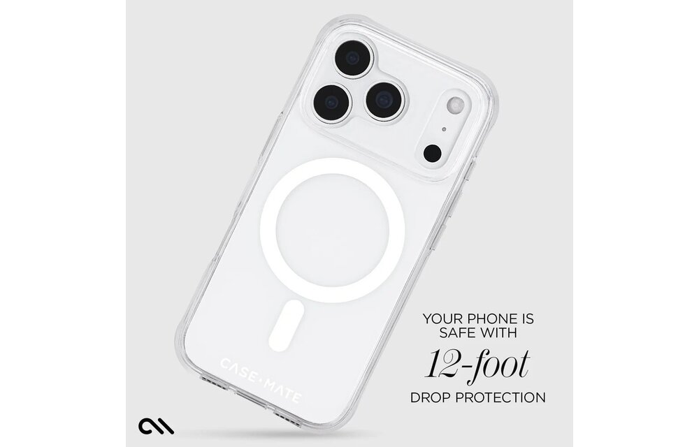 Case-Mate Tough Clear Case with Magsafe for iPhone 17 Pro