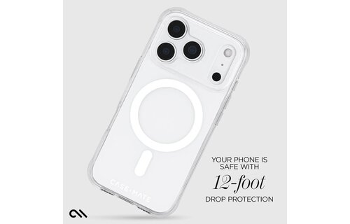 Case-Mate Tough Clear Case with Magsafe for iPhone 17 Pro