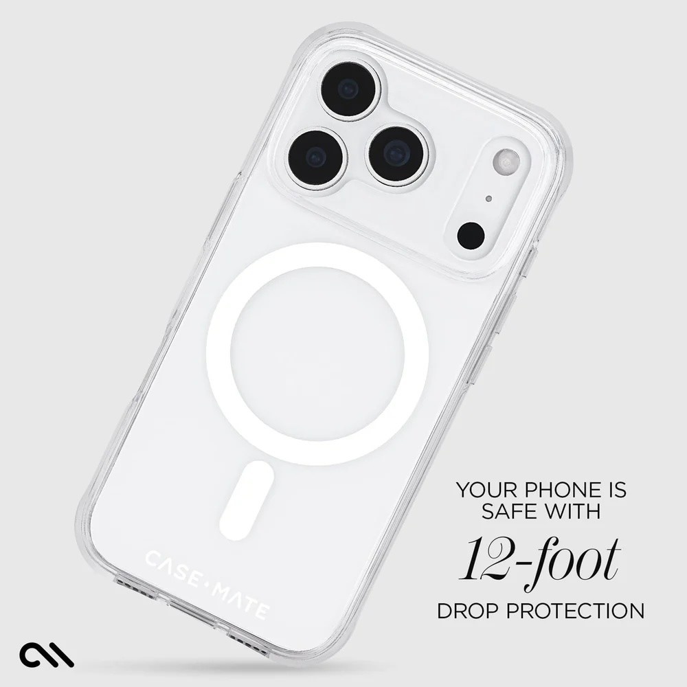 Case-Mate Tough Clear Case with Magsafe for iPhone 17 Pro
