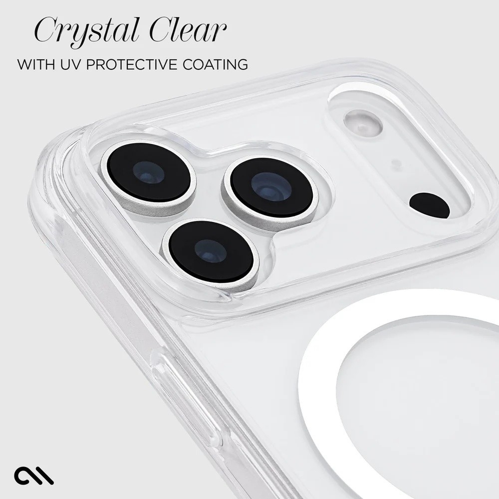 Case-Mate Tough Clear Case with Magsafe for iPhone 17 Pro