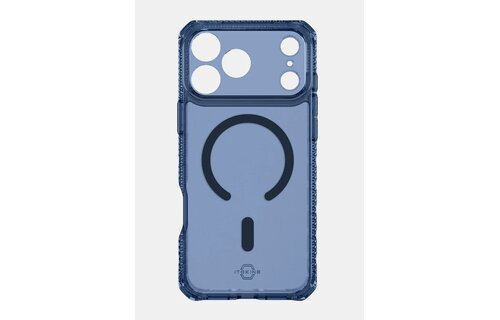ItSkins Hybrid R Vapor Case with MagSafe for iPhone 17 Pro - Navy Blue