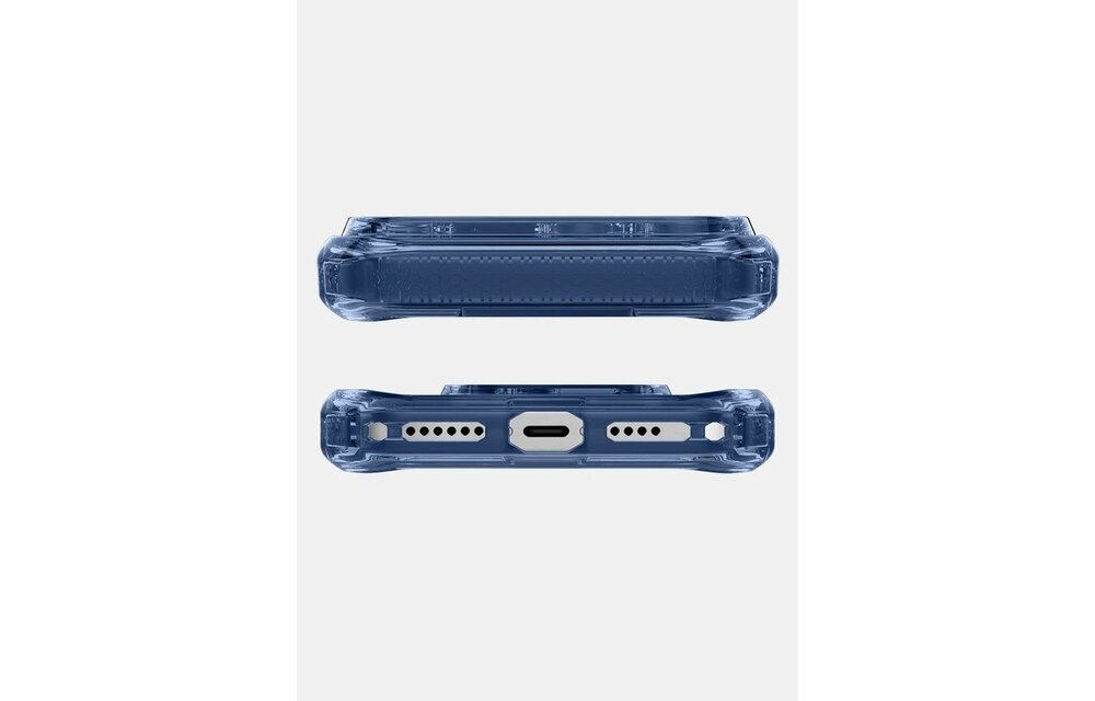 ItSkins Hybrid R Vapor Case with MagSafe for iPhone 17 Pro - Navy Blue