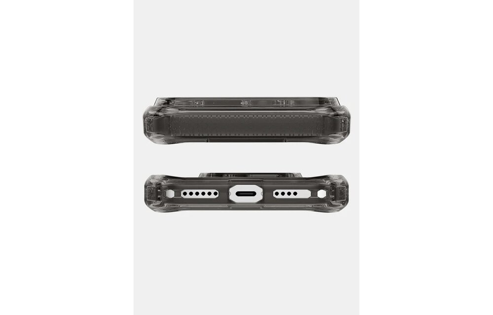 ItSkins Hybrid R Vapor Stand Case with MagSafe for iPhone 17 Pro - Smoke