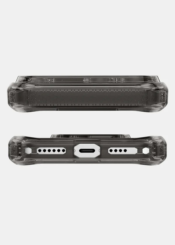 ItSkins Hybrid R Vapor Stand Case with MagSafe for iPhone 17 Pro - Smoke