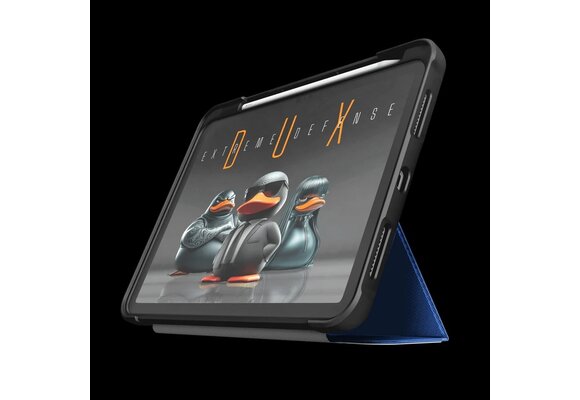 STM DUX Ultra Case for iPad A16/10th Gen w/ Pencil Storage Blue