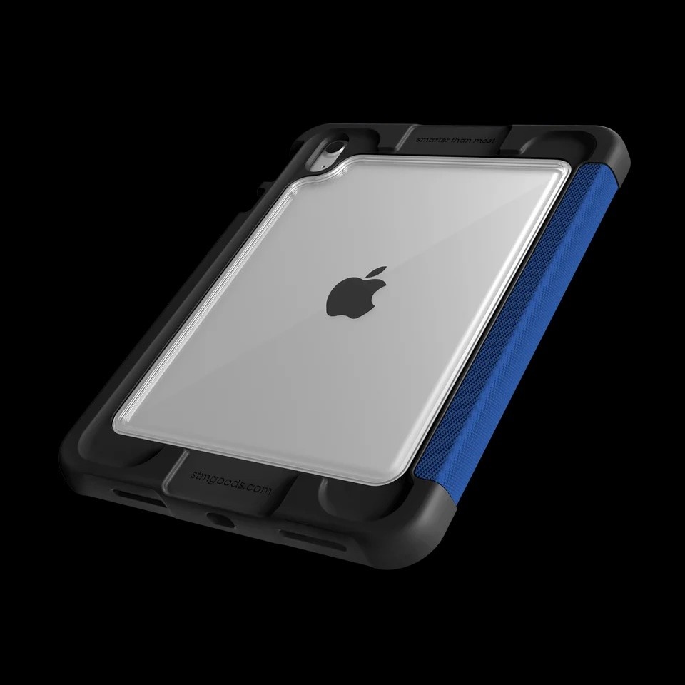 STM DUX Ultra Case for iPad A16/10th Gen w/ Pencil Storage Blue