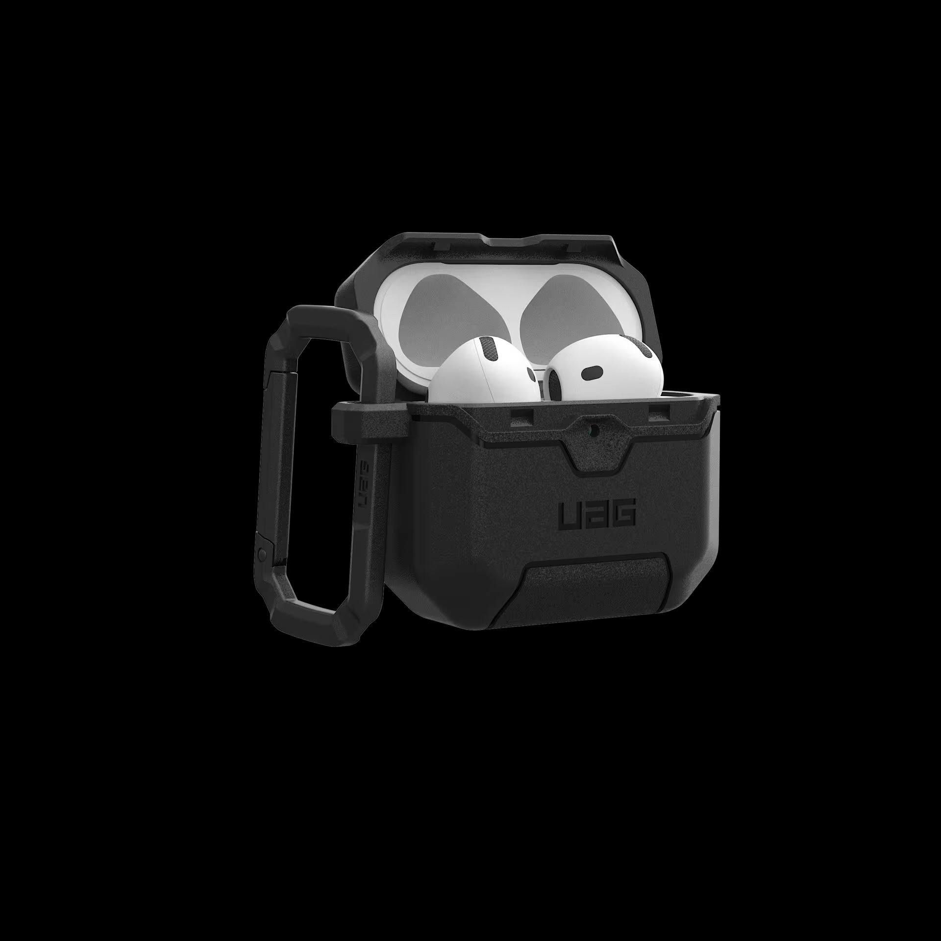 UAG Scout Case for AirPods 4th gen ONLY - Black