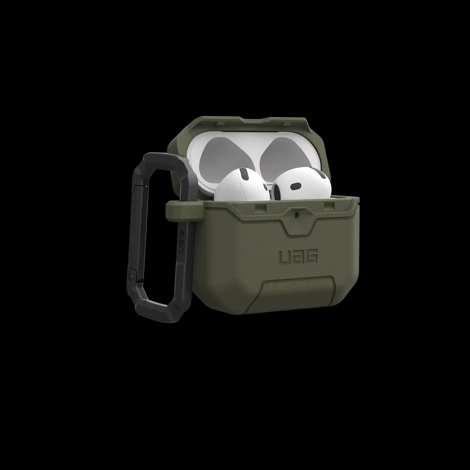 UAG Scout Case for AirPods 4th gen ONLY - Olive Drab