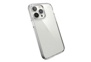 Speck Presidio Perfect Clear with Impact Geometry Magsafe Case for iPhone 14 Pro Max Clear WSL