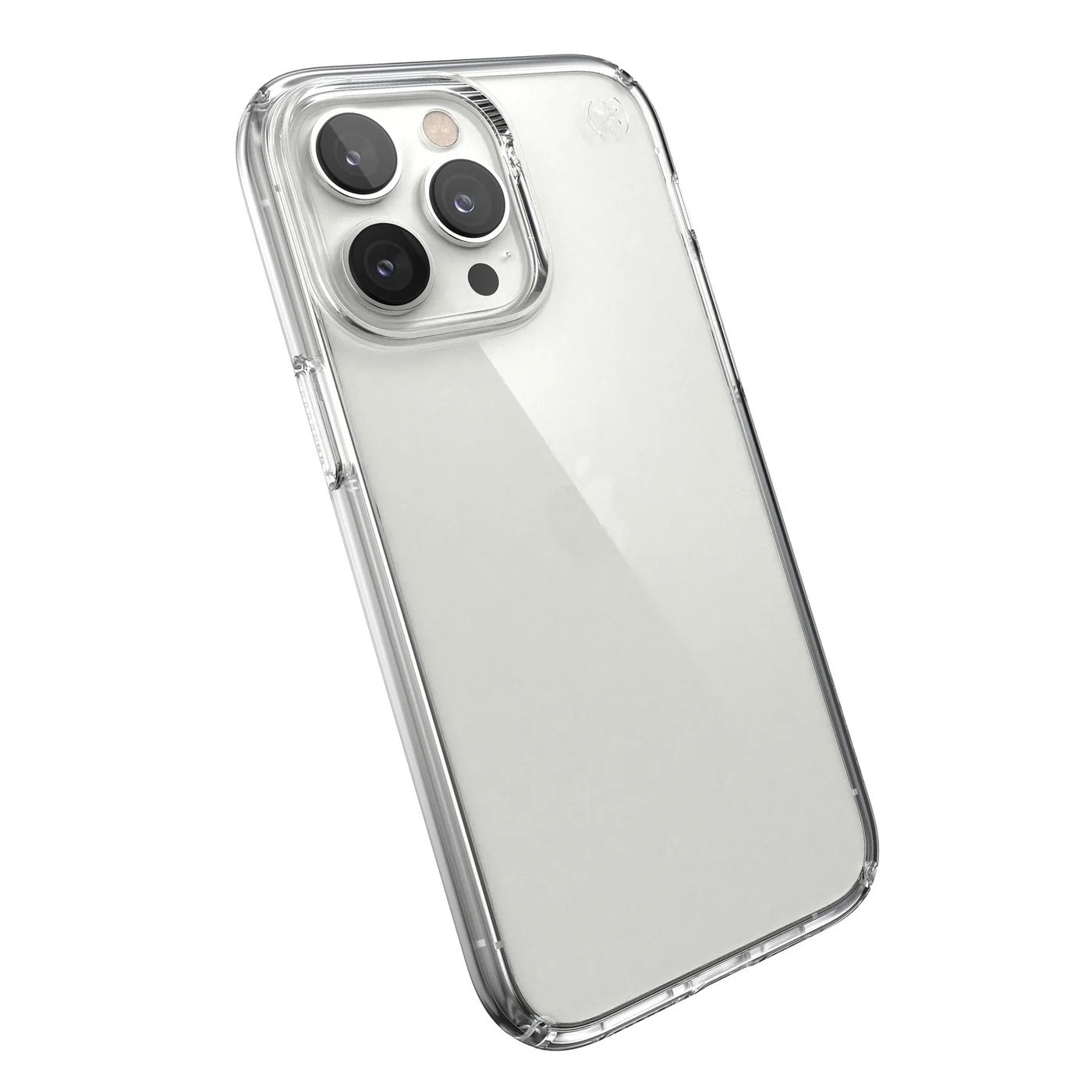 Speck Presidio Perfect Clear with Impact Geometry Magsafe Case for iPhone 14 Pro Max Clear WSL
