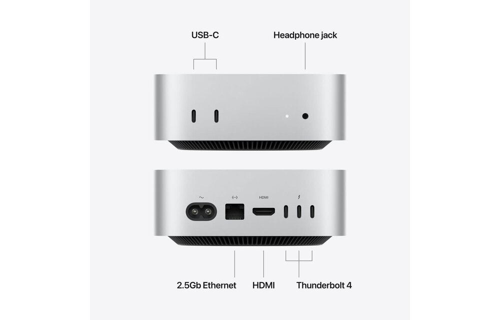 Apple Mac Mini | M6 | 12-Core CPU | 12-Core GPU | 24GB | 512GB | MacOS