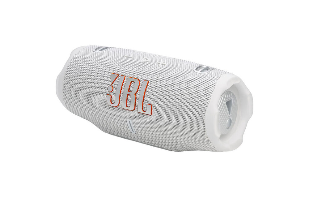 JBL Charge 6 Waterproof Bluetooth Speaker White