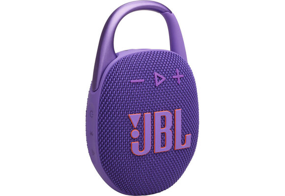 JBL Clip 5 Waterproof Bluetooth Speaker Purple