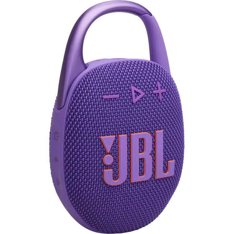 JBL Clip 5 Waterproof Bluetooth Speaker Purple