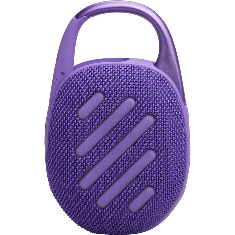 JBL Clip 5 Waterproof Bluetooth Speaker Purple