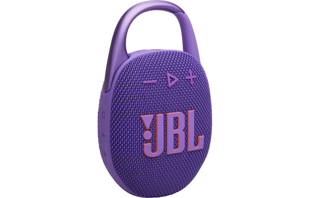 JBL Clip 5 Waterproof Bluetooth Speaker Purple