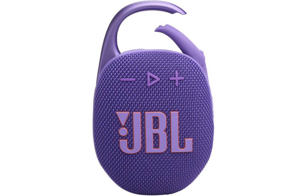 JBL Clip 5 Waterproof Bluetooth Speaker Purple