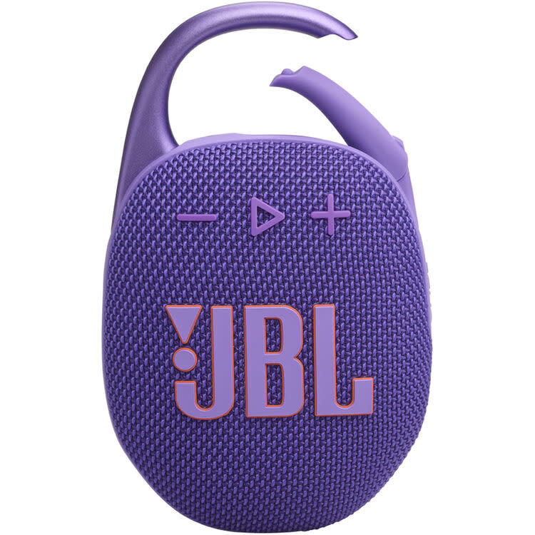 JBL Clip 5 Waterproof Bluetooth Speaker Purple