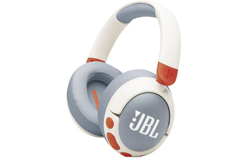JBL JR 470 Noise Cancelling Wireless Over-Ear Kids Headphones White