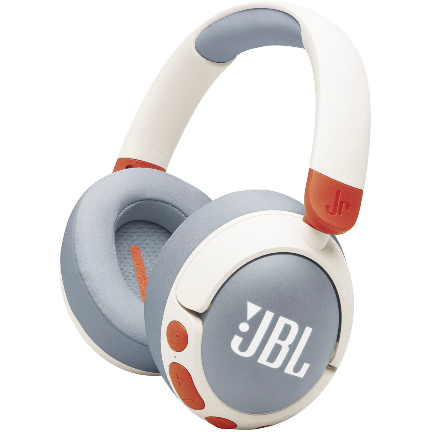 JBL JR 470 Noise Cancelling Wireless Over-Ear Kids Headphones White
