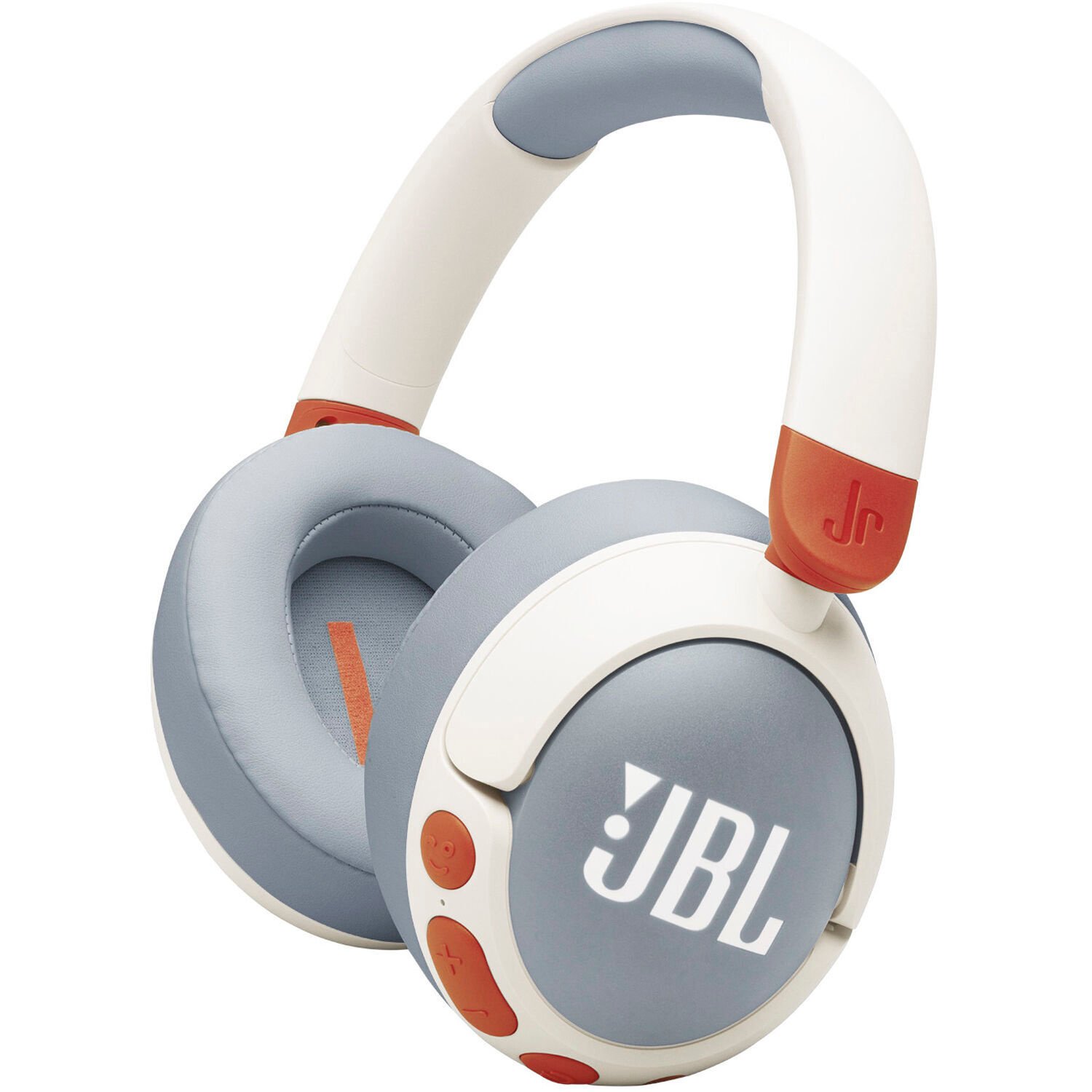 JBL JR 470 Noise Cancelling Wireless Over-Ear Kids Headphones White