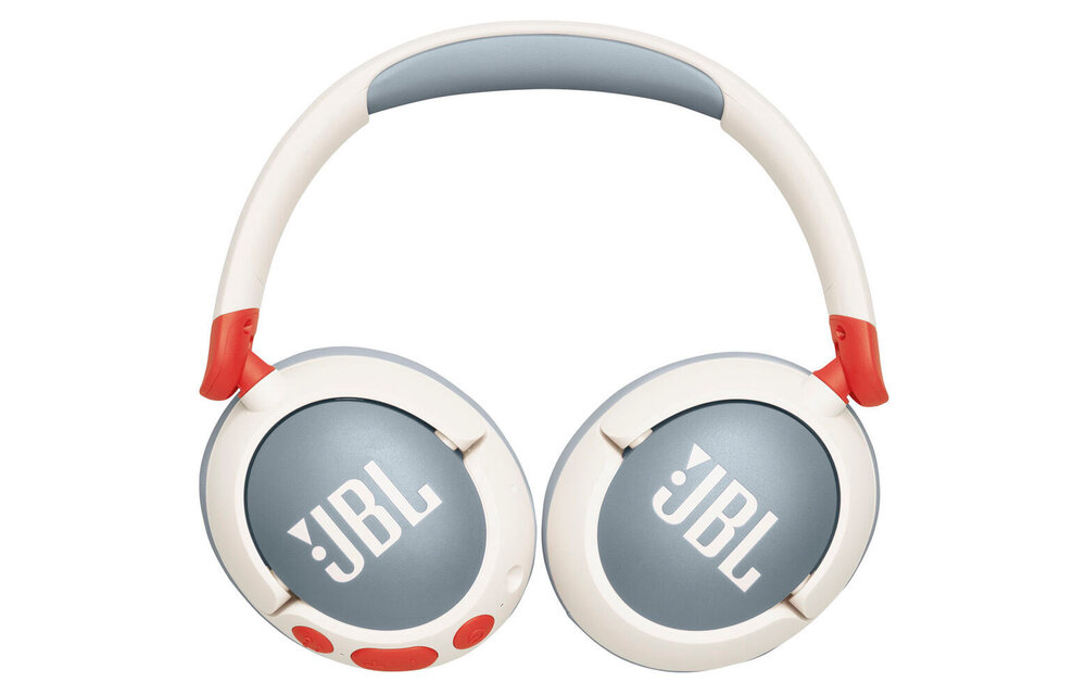 JBL JR 470 Noise Cancelling Wireless Over-Ear Kids Headphones White