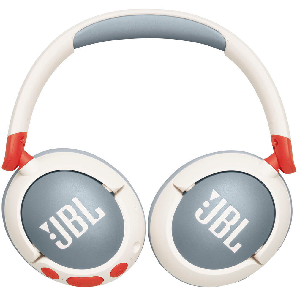 JBL JR 470 Noise Cancelling Wireless Over-Ear Kids Headphones White