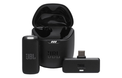 JBL Quantum Stream Wireless Clip-On USB-C  Microphone