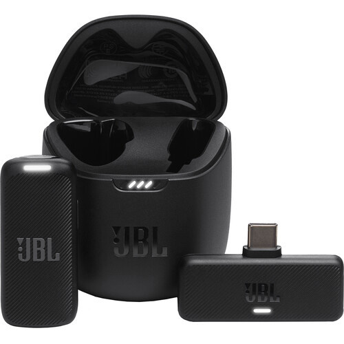 JBL Quantum Stream Wireless Clip-On USB-C  Microphone
