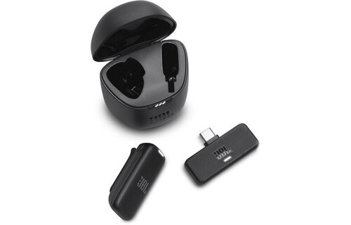 JBL Quantum Stream Wireless Clip-On USB-C  Microphone