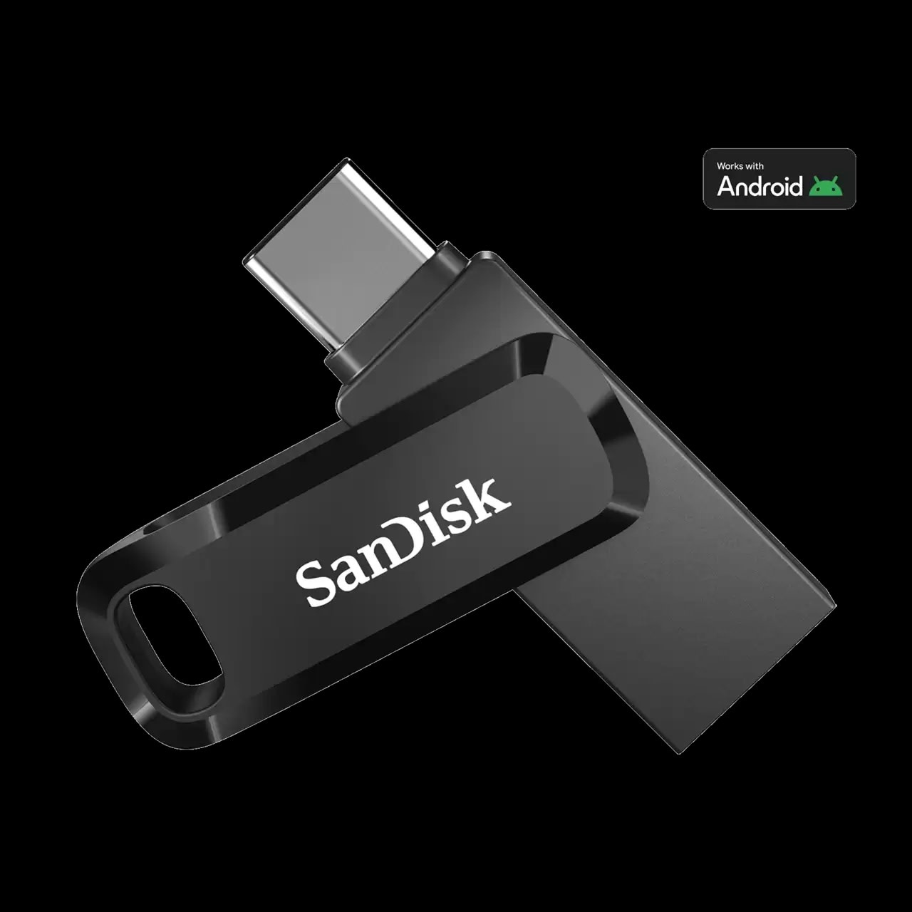 SanDisk Ultra Dual Go USB3.1 + USBType C 400MB/s Flash Drive - 128GB