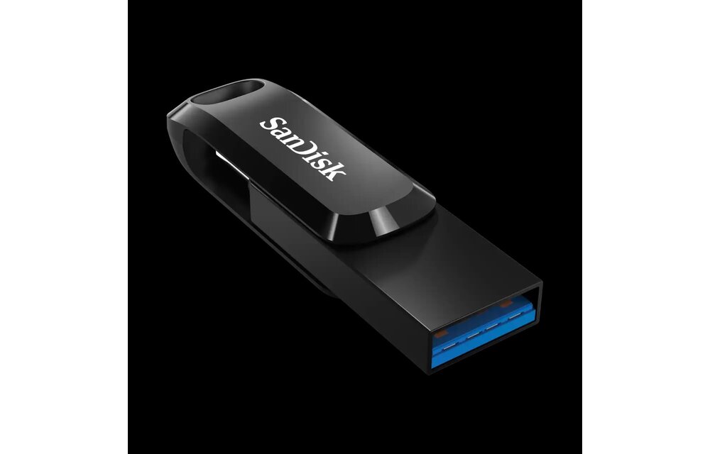 SanDisk Ultra Dual Go USB3.1 + USBType C 400MB/s Flash Drive - 128GB