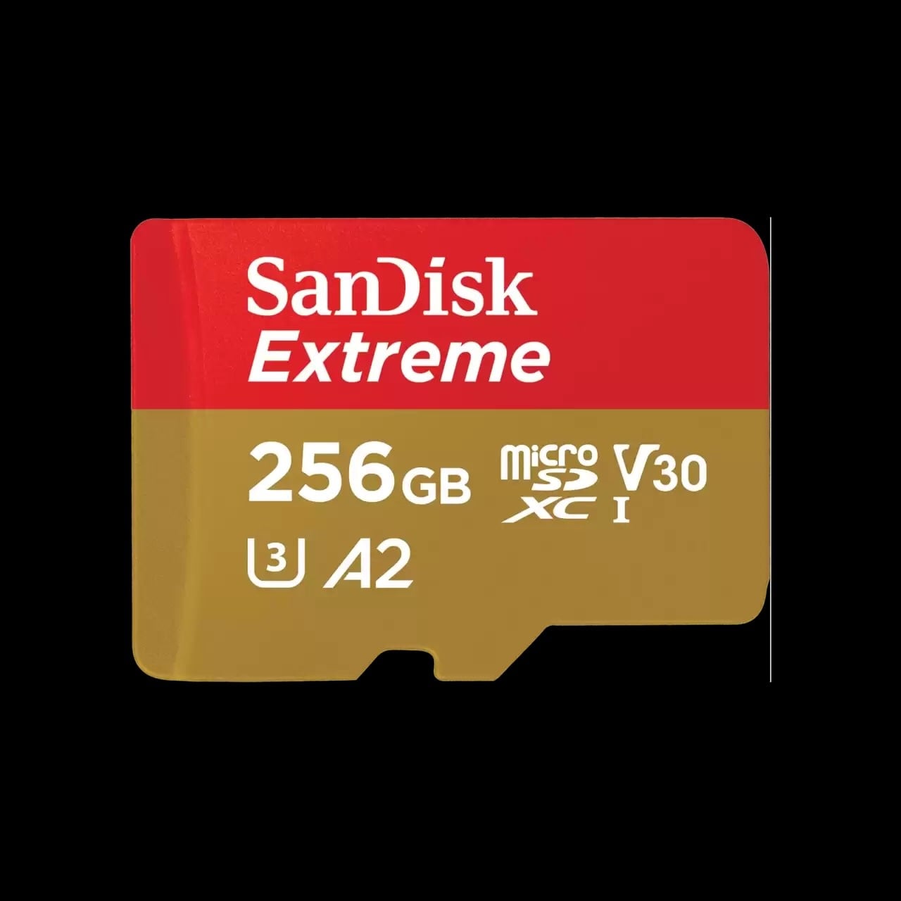 SanDisk 256GB Extreme UHS-I microSDXC  (V30) Memory Card with SD Adapter