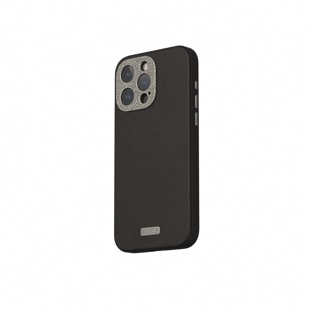 Moshi Napa Case with Magsafe for iPhone 15 Pro Max - Midnight Black WSL