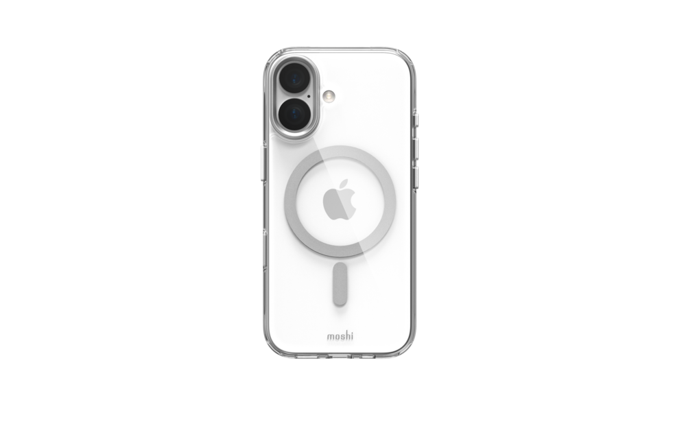 Moshi iGlaze Case with Magsafe for iPhone 17   - Luna Silver