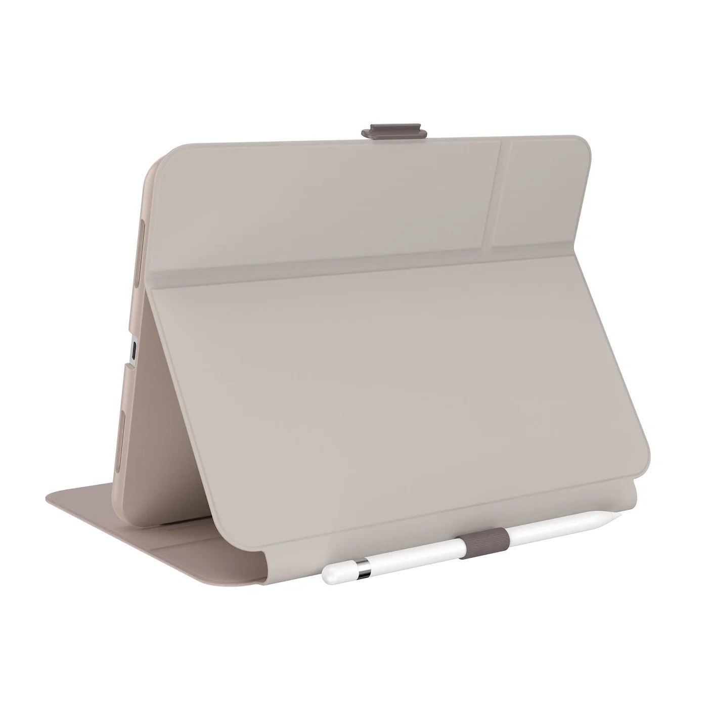 Speck Balance Folio Case for iPad 10/11th A16 Gen - Beech Gray/Cinnamon Biscuit