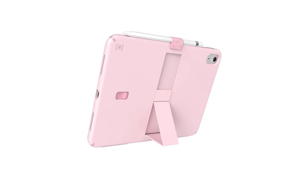 Speck Standyshell Case for iPad 10/11th A16 Gen - Soft Lilac/Hydrangea Purple/Kinder Pink