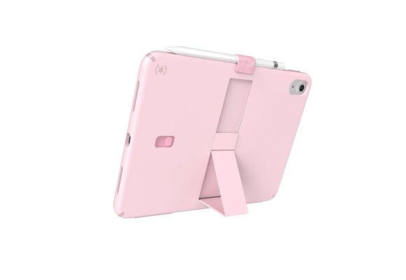 Speck Standyshell Case for iPad 10/11th A16 Gen - Soft Lilac/Hydrangea Purple/Kinder Pink