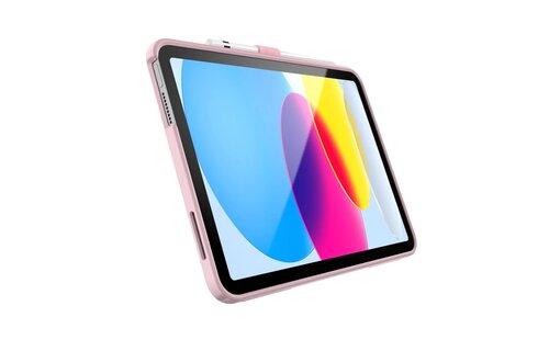 Speck Standyshell Case for iPad 10/11th A16 Gen - Soft Lilac/Hydrangea Purple/Kinder Pink
