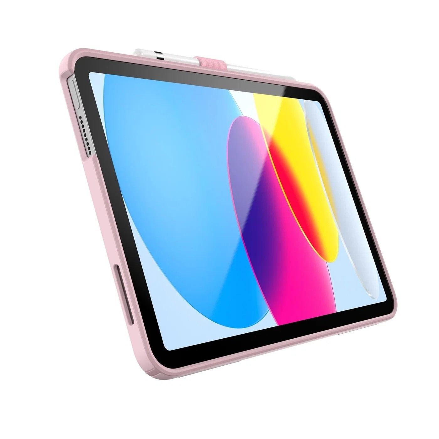 Speck Standyshell Case for iPad 10/11th A16 Gen - Soft Lilac/Hydrangea Purple/Kinder Pink