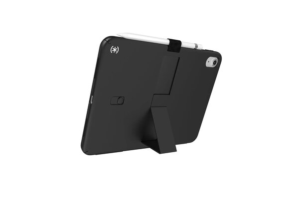 Speck Standyshell Case for iPad 10/11th A16 Gen - Black/Black/White