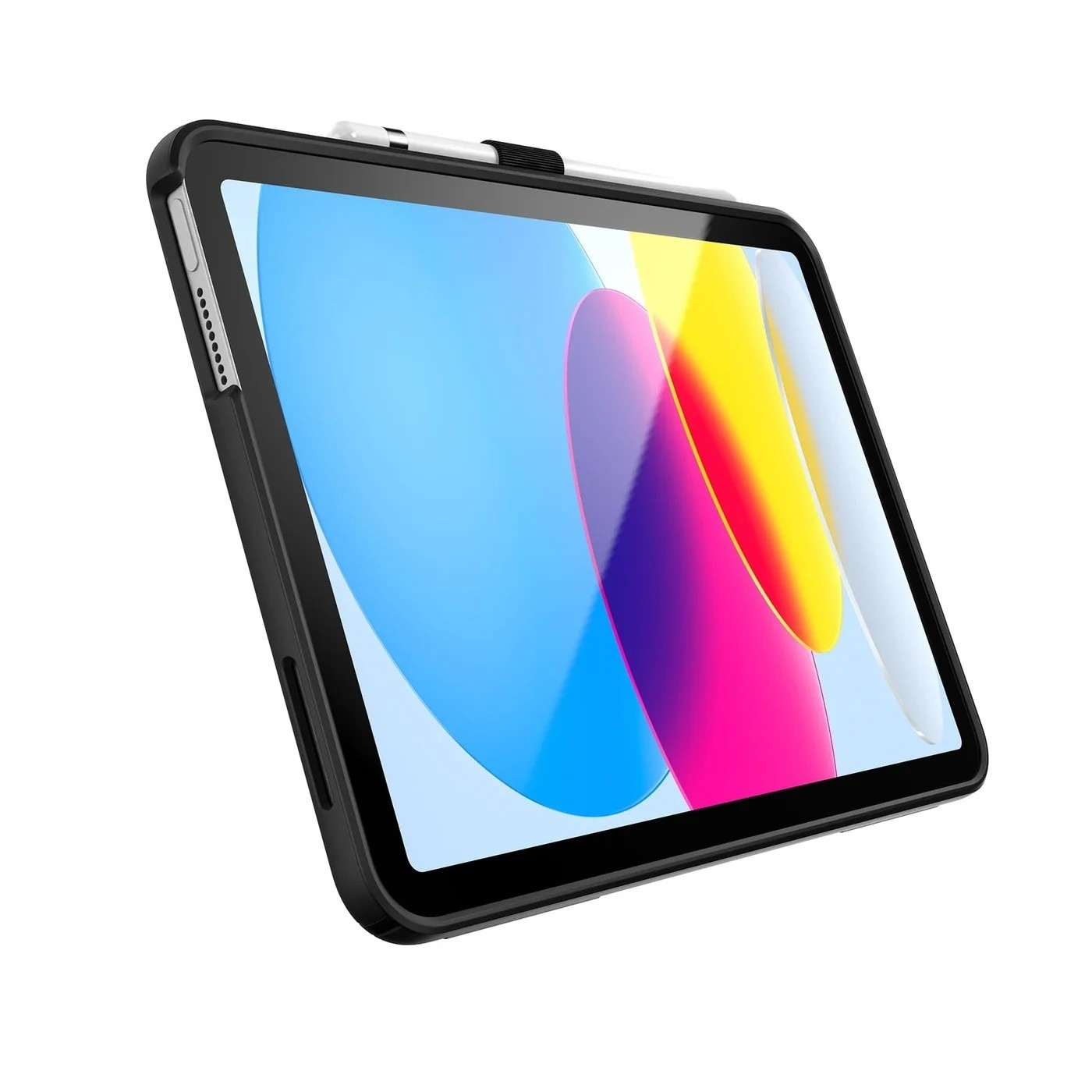 Speck Standyshell Case for iPad 10/11th A16 Gen - Black/Black/White
