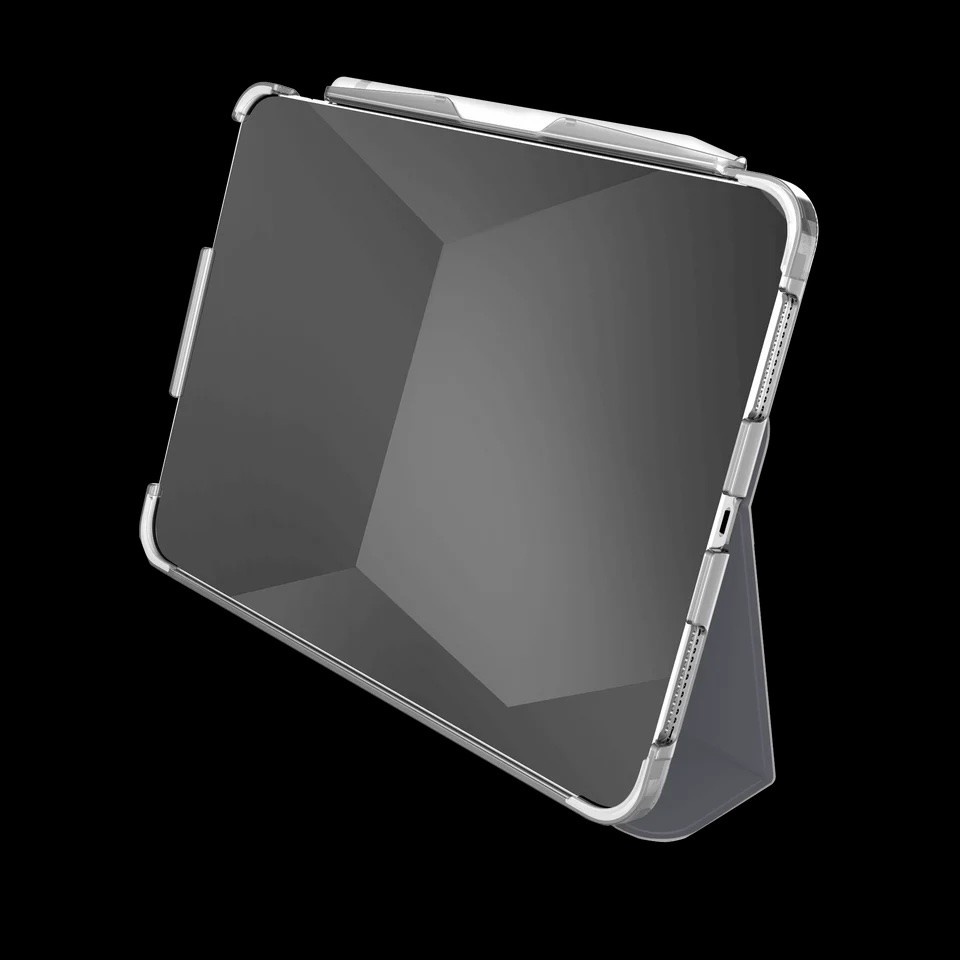 STM Studio Max Case for iPad 11th Gen A16/10th gen Gray w/ Pencil Storage