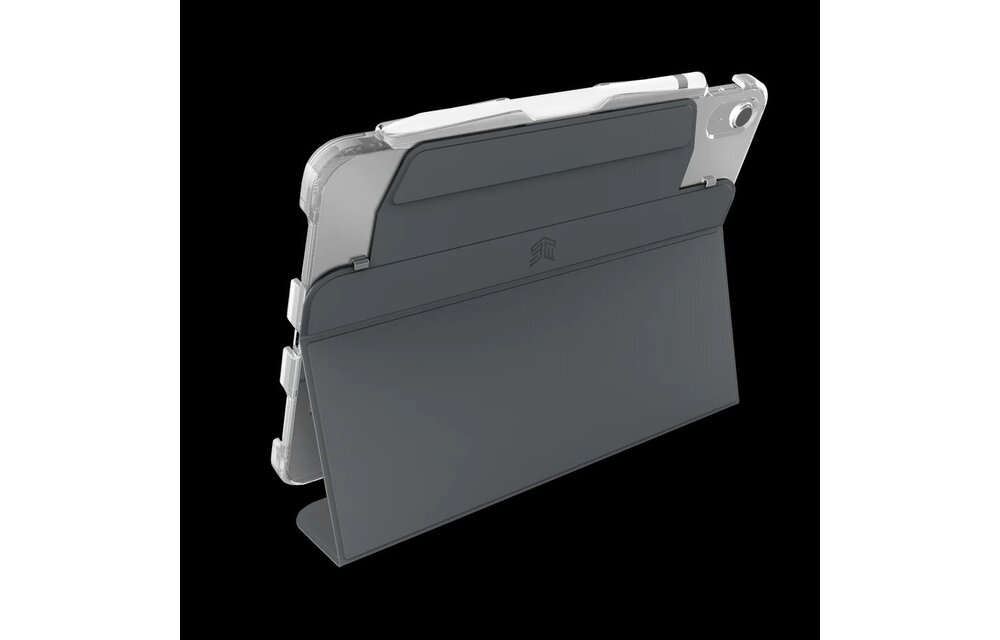 STM Studio Max Case for iPad 11th Gen A16/10th gen Gray w/ Pencil Storage