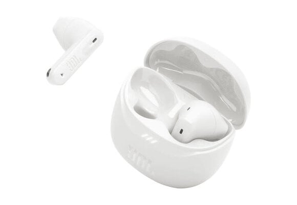JBL Tune Flex 2 In-Ear Wireless Earbuds Ghost Edition White (No returns once opened for In-Ear devices)