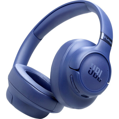 JBL TUNE 780 Bluetooth Noise-Cancelling Wireless Over Ear Headphones Blue
